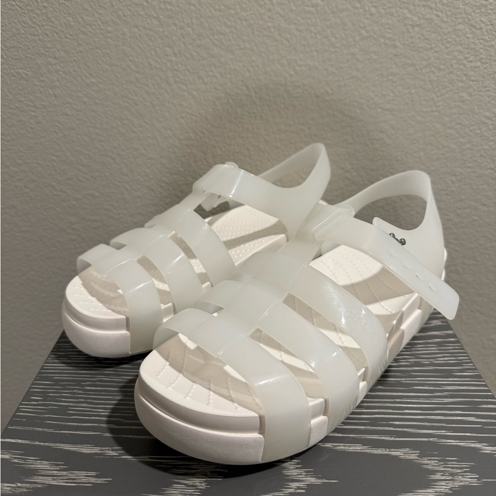 CROCS Women's White Sandals